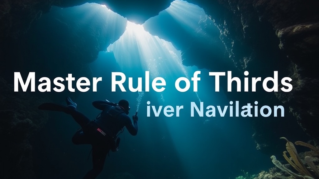 Master the Rule of Thirds for Safe Cave Diving Navigation