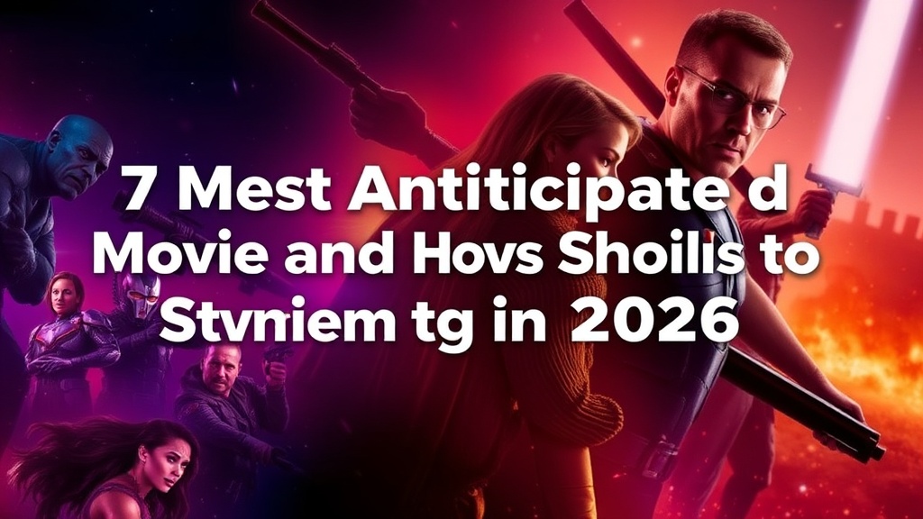 7 Most Anticipated Movies and Shows Coming to Streaming in 2026