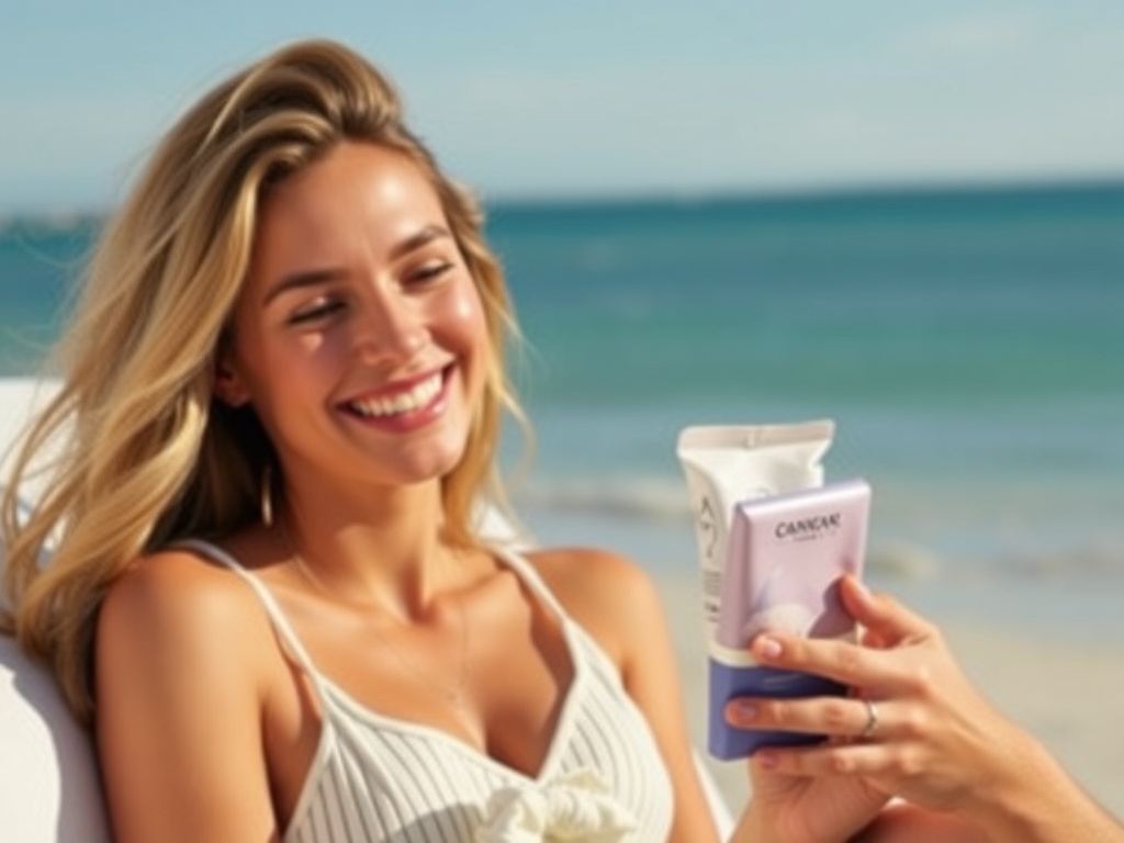 A brand collaboration with a social media influencer, featuring product placement in a lifestyle post.