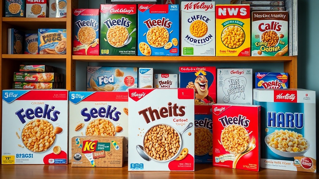 Arranging Your Cereal Box Gallery for Maximum Impact