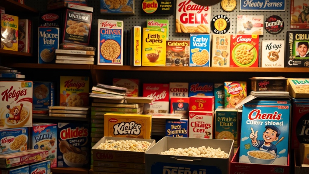 Exploring the Fascinating World of Cereal Box Collecting