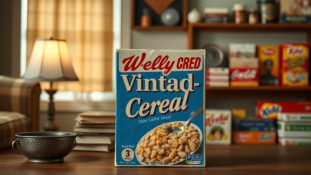 How to Flatten and Preserve Vintage Cereal Boxes Like a Pro
