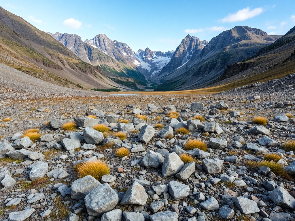rocky tundra landscape Parc national des Grands Jardins Charlevoix dramatic mountains