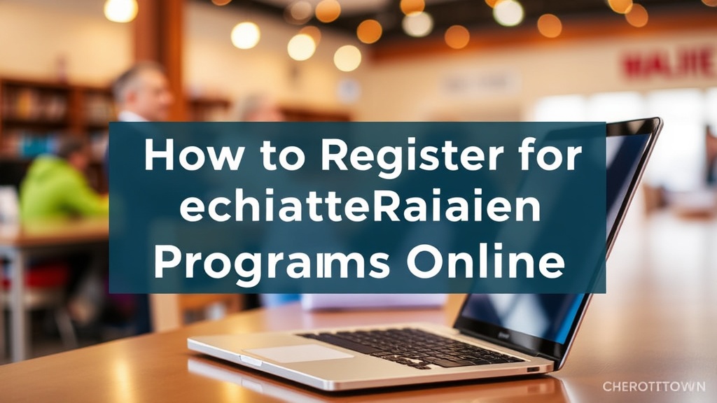 How to Register for Charlottetown Recreation Programs Online