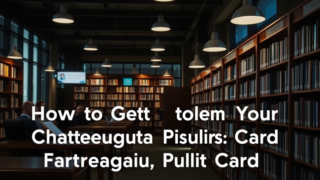 How to Get More from Your Chateauguay Public Library Card