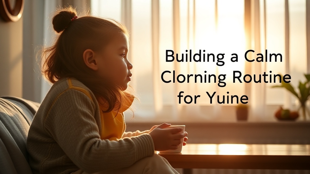 Building a Calm Morning Routine for Your Little Ones