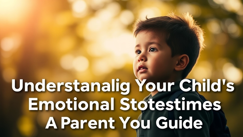 Understanding Your Child's Emotional Milestones: A Parent's Guide