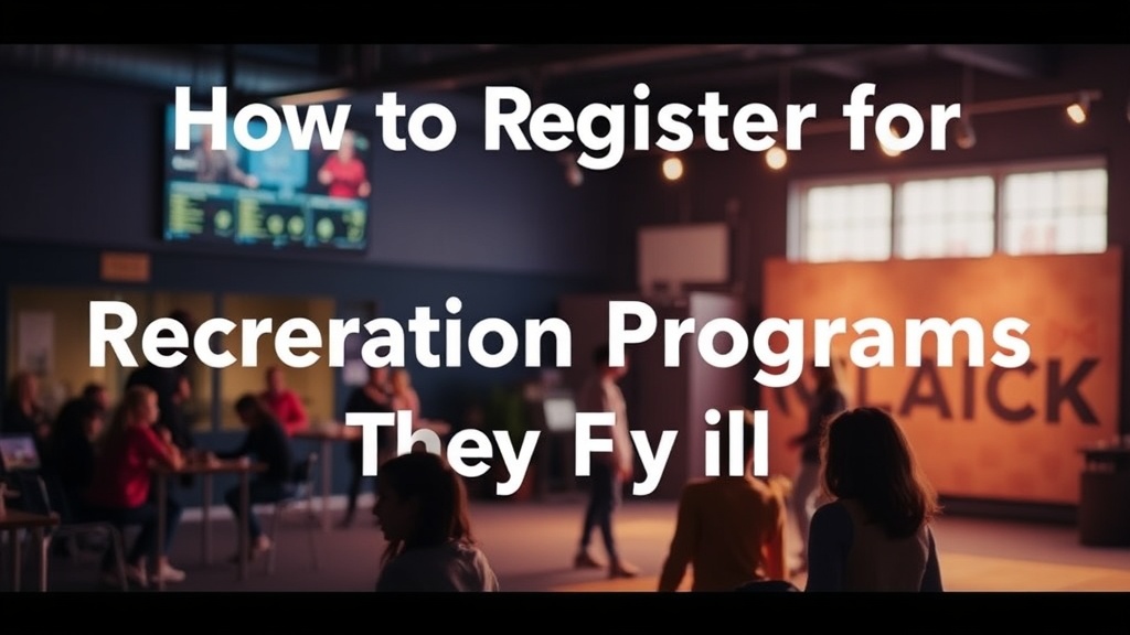 How to Register for Chilliwack Recreation Programs Before They Fill Up