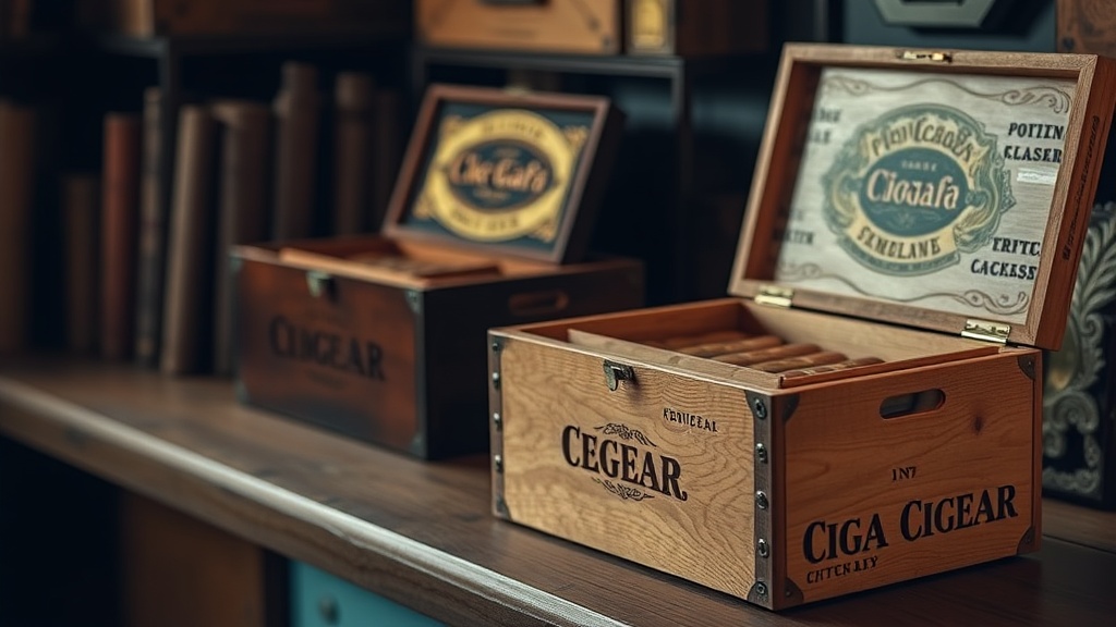 How to Identify and Value Vintage Wooden Cigar Boxes