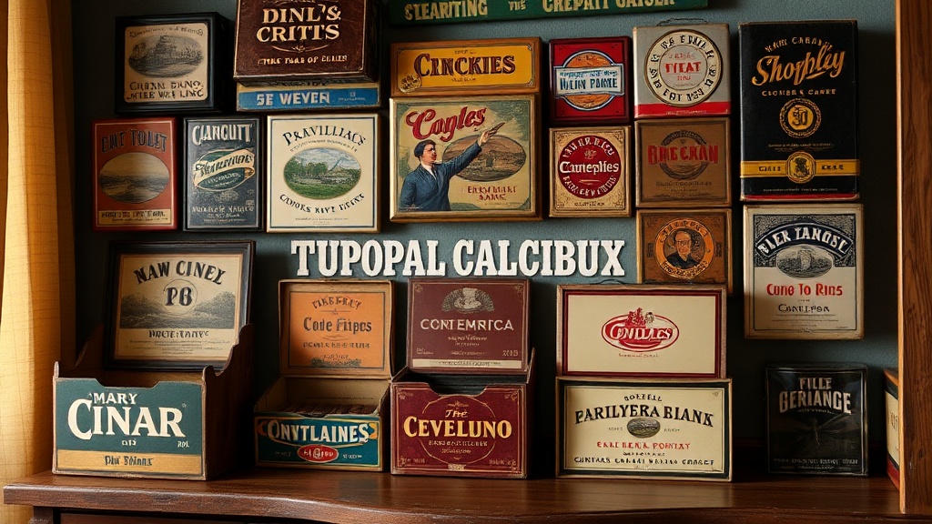 Seven Clever Ways to Show Off a Vintage Cigar Box Collection Without Damaging Them