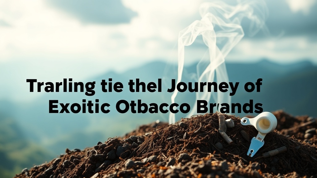 Tracing the Global Journey of Exotic Tobacco Brands