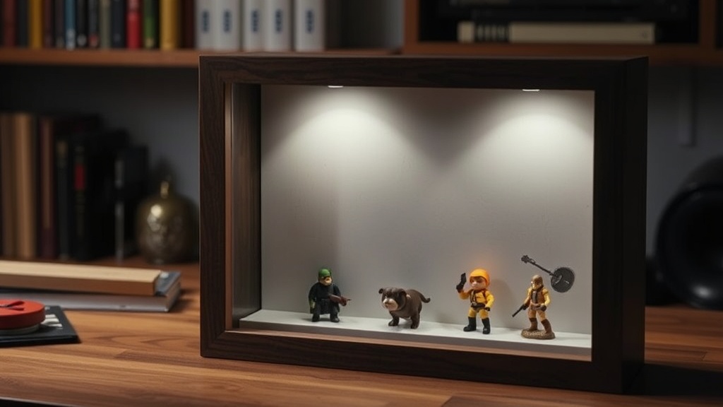 Building a Custom Shadow Box for Small Collectibles