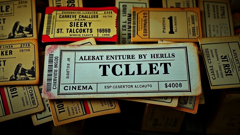 How to Preserve and Display Your Cinema Ticket Collection