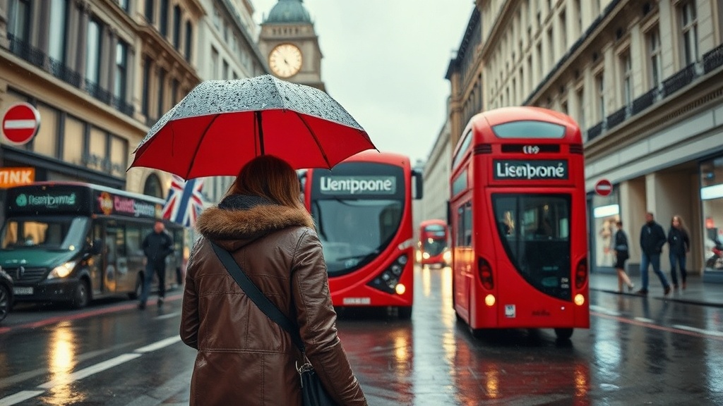 Navigating the Rainy Streets of London with Style and Ease