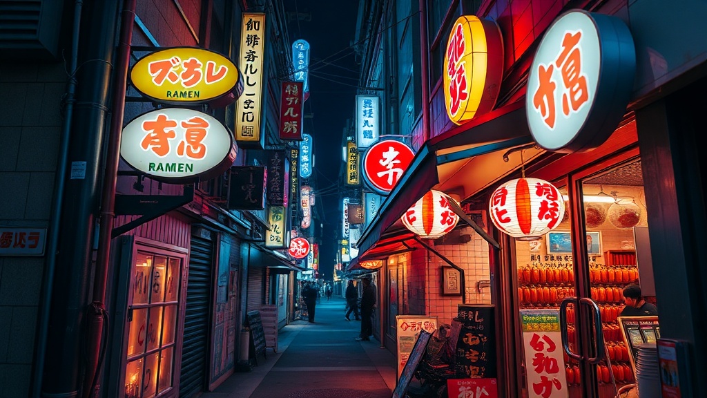 4 Neon-Lit Ramen Shops Tucked in Tokyo's Alleyways