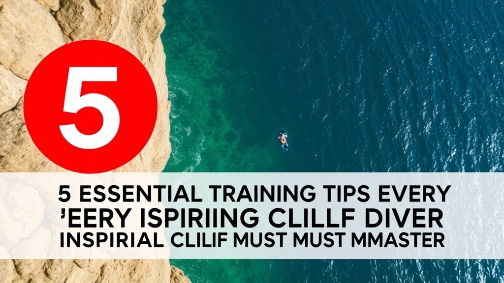 5 Essential Training Tips Every Aspiring Cliff Diver Must Master