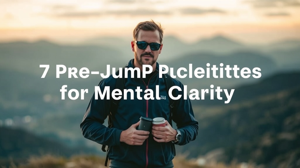 7 Pre-Jump Fueling Rituals for Mental Clarity