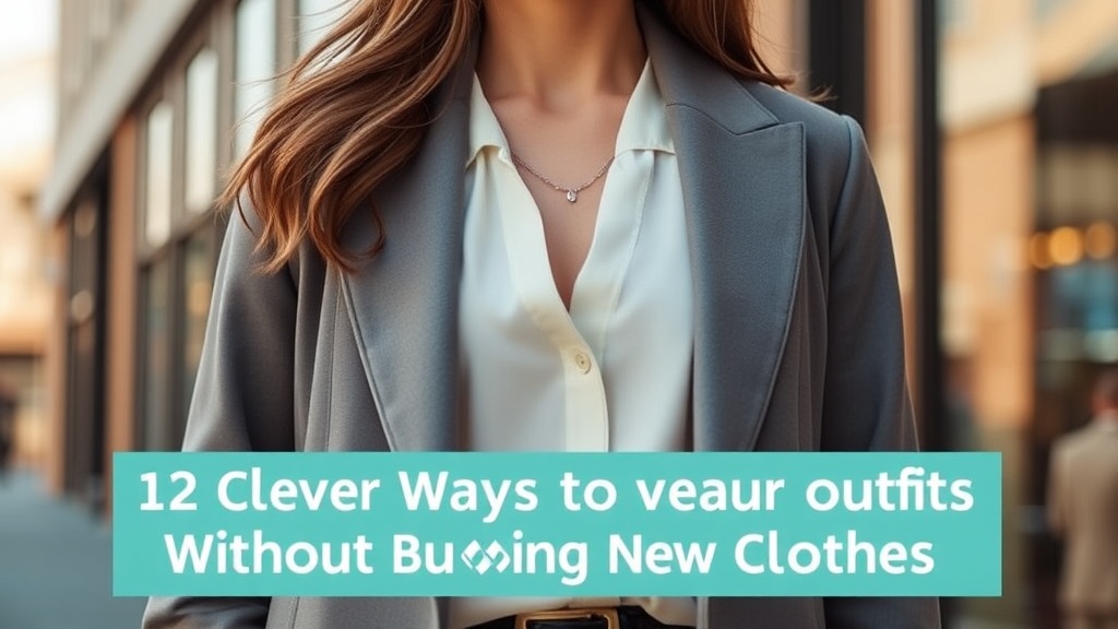 12 Clever Ways to Refresh Your Outfits Without Buying New Clothes