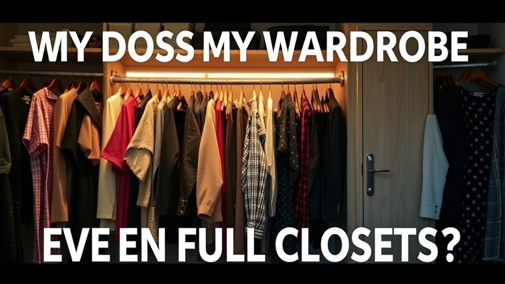 Why Does My Wardrobe Feel Boring Even With Full Closets?