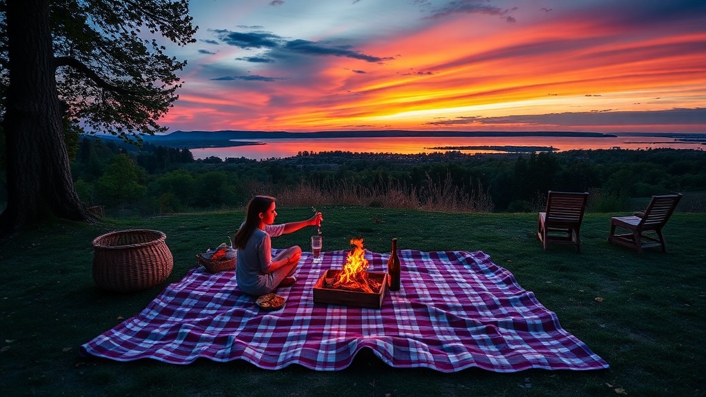 Top Scenic Spots for a Sunset Picnic in Cobourg