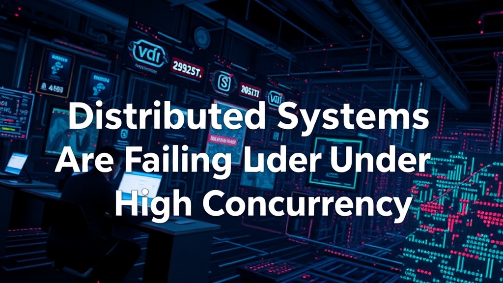 Why Your Distributed Systems Are Failing Under High Concurrency