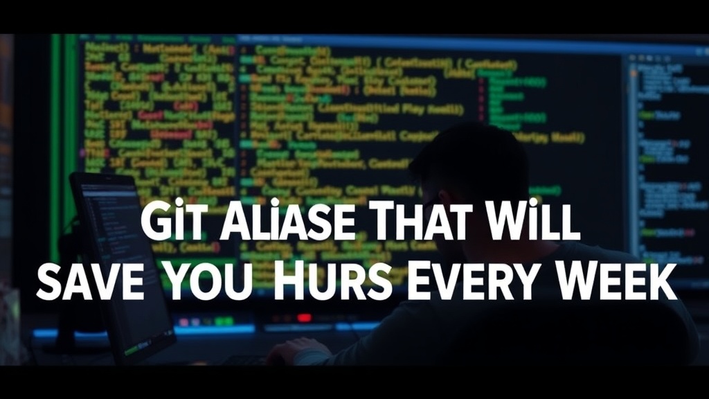 Git Aliases That Will Save You Hours Every Week