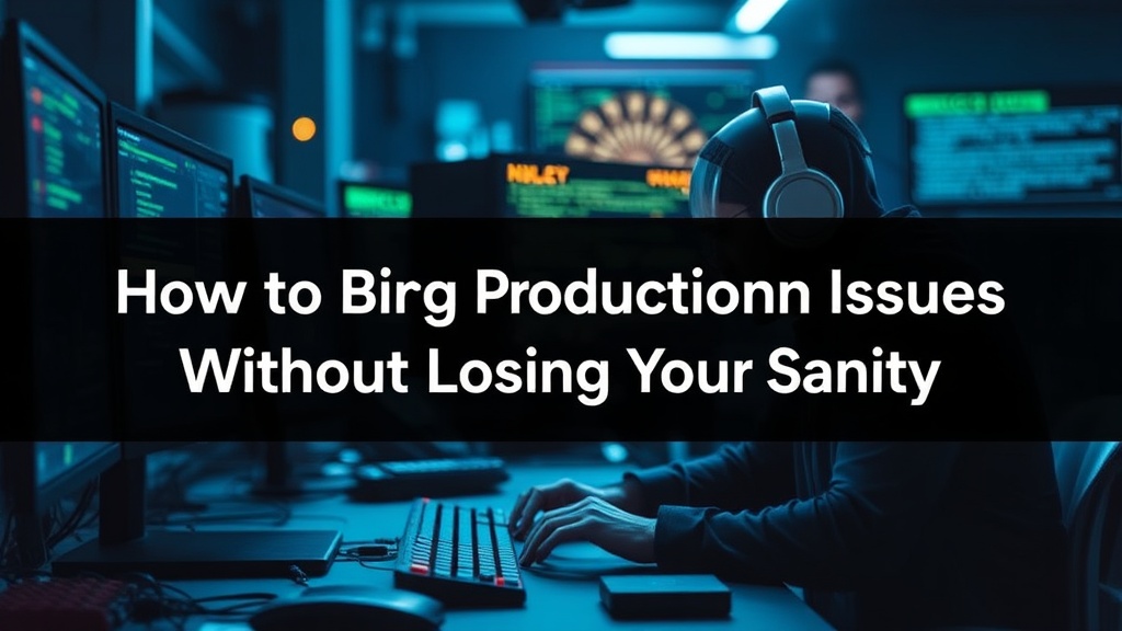 How to Debug Production Issues Without Losing Your Sanity