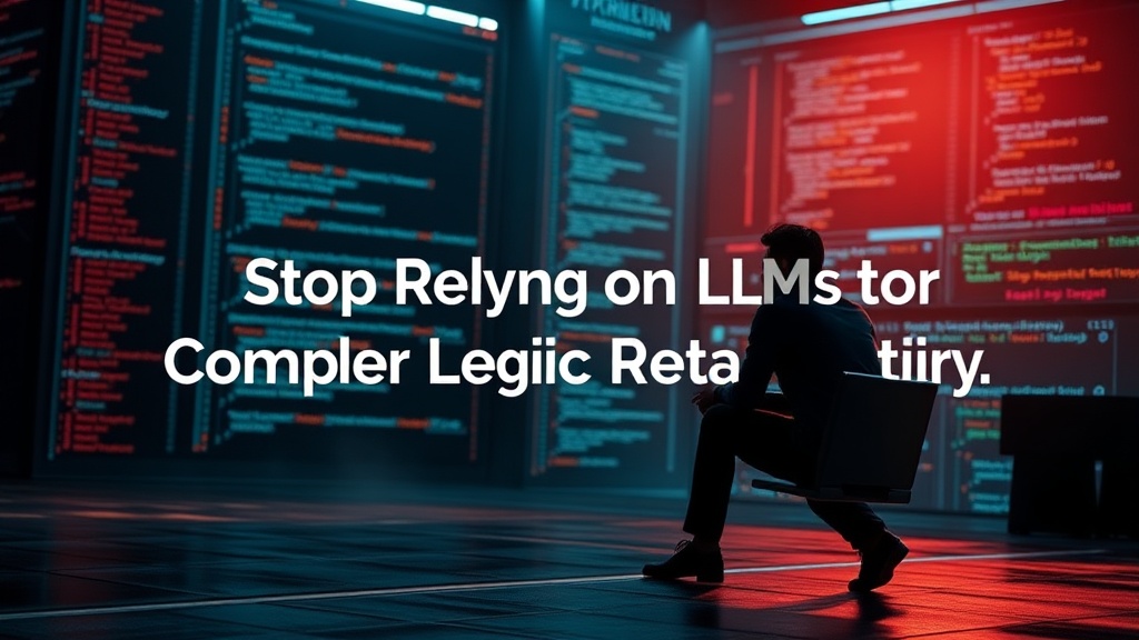 Stop Relying on LLMs for Complex Logic Refactoring