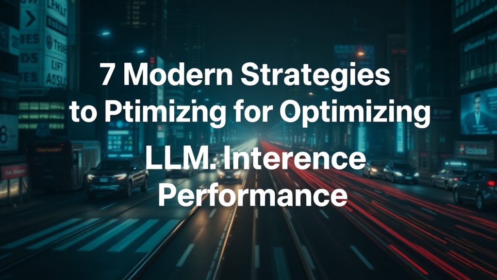7 Modern Strategies for Optimizing Local LLM Inference Performance