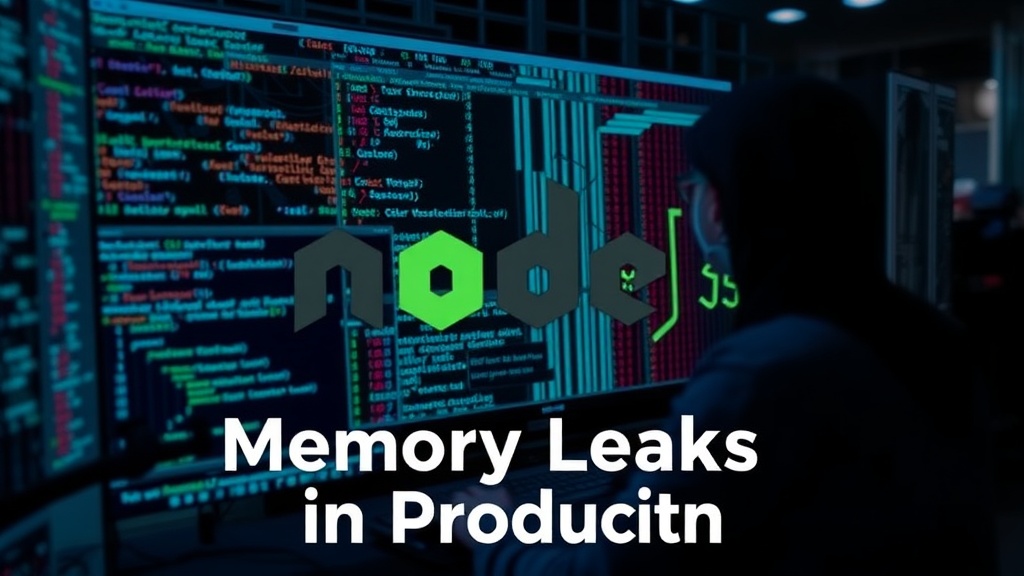 How to Debug and Fix Node.js Memory Leaks in Production
