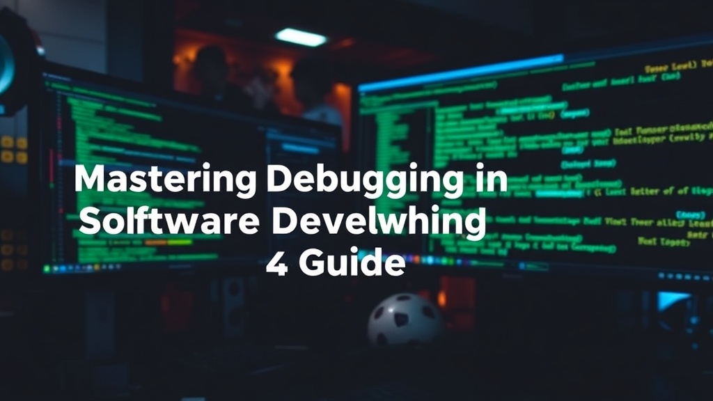 Mastering Debugging in Software Development: A Guide