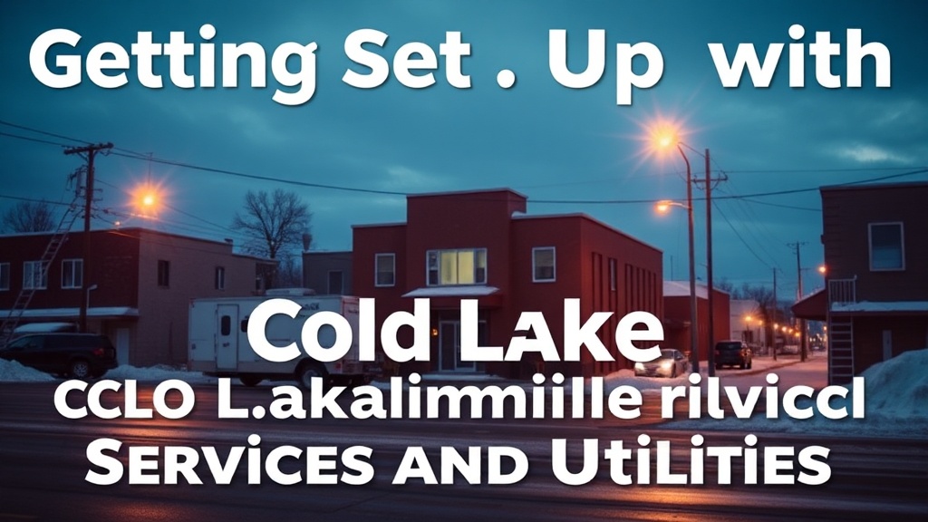 Getting Set Up with Cold Lake Municipal Services and Utilities