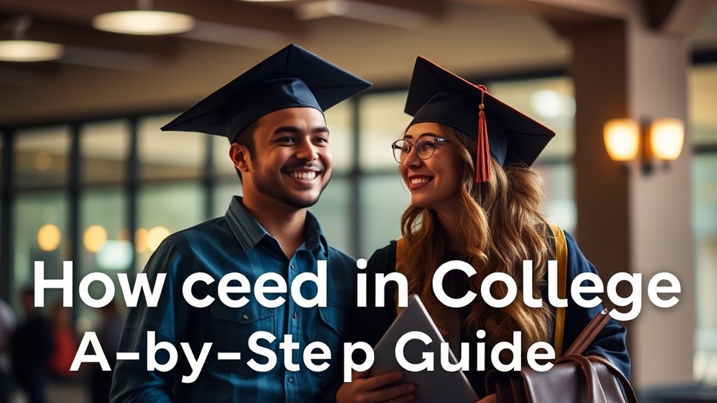 How to Succeed in College: A Step-by-Step Guide