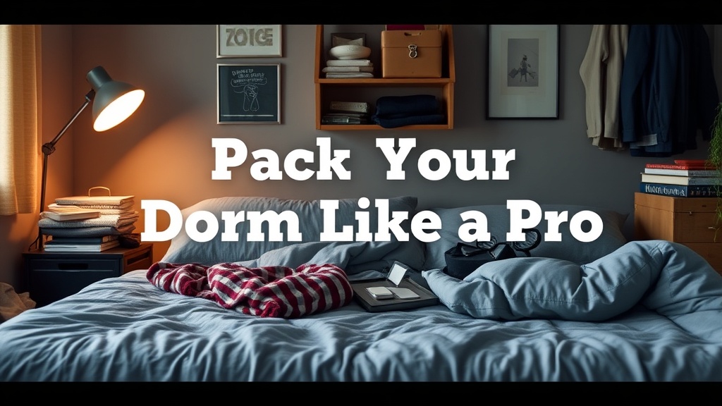 Pack Your Dorm Like a Pro