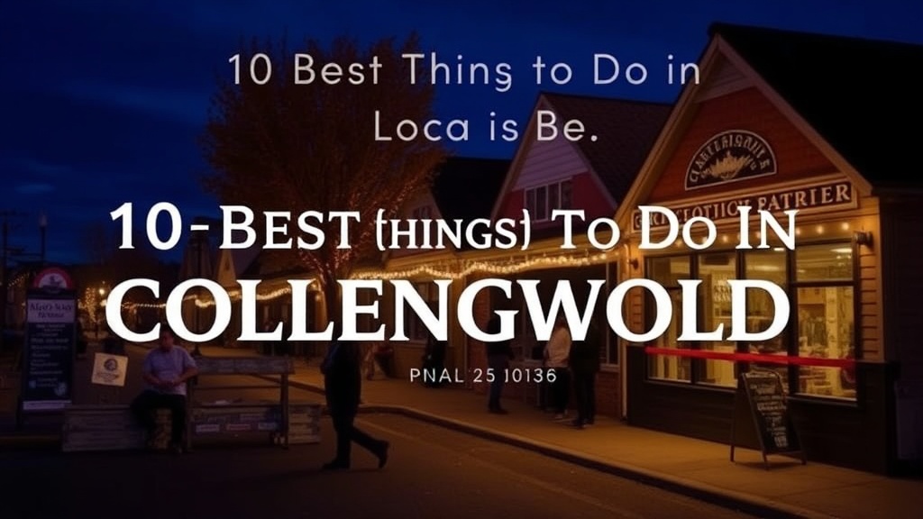10 Best Things to Do in Collingwood: A Local's Guide