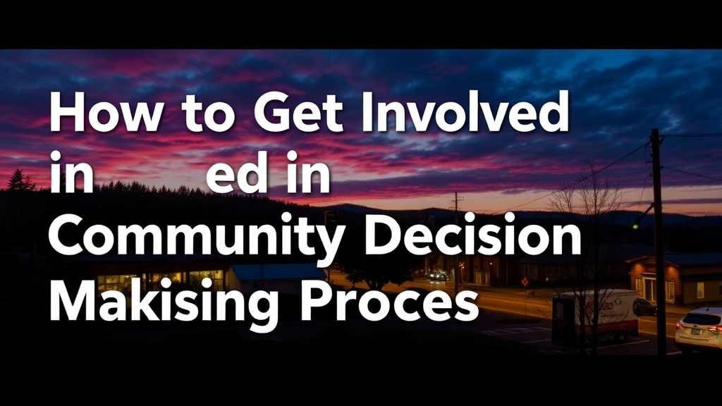 How to Get Involved in Colwood's Community Decision-Making Process