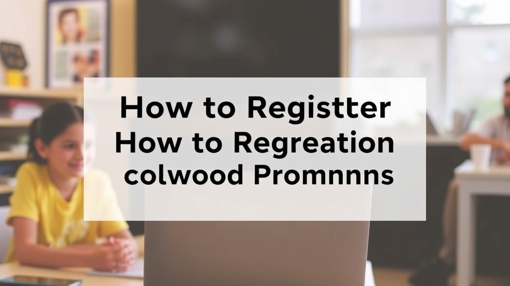 How to Register for Colwood Recreation Programs Online