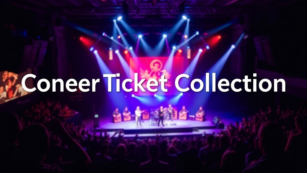 How to Start Your Concert Ticket Collection: A Beginner’s Guide