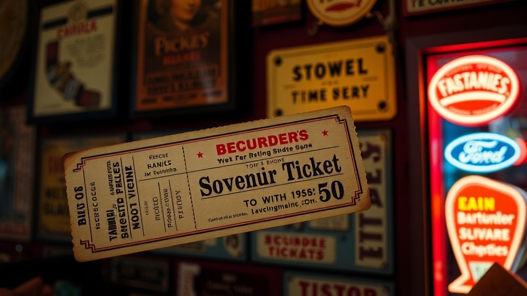 Protecting Your Vintage Souvenir Ticket Collection