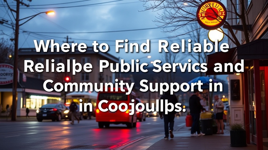 Where to Find Reliable Public Services and Community Support in Coquitlam