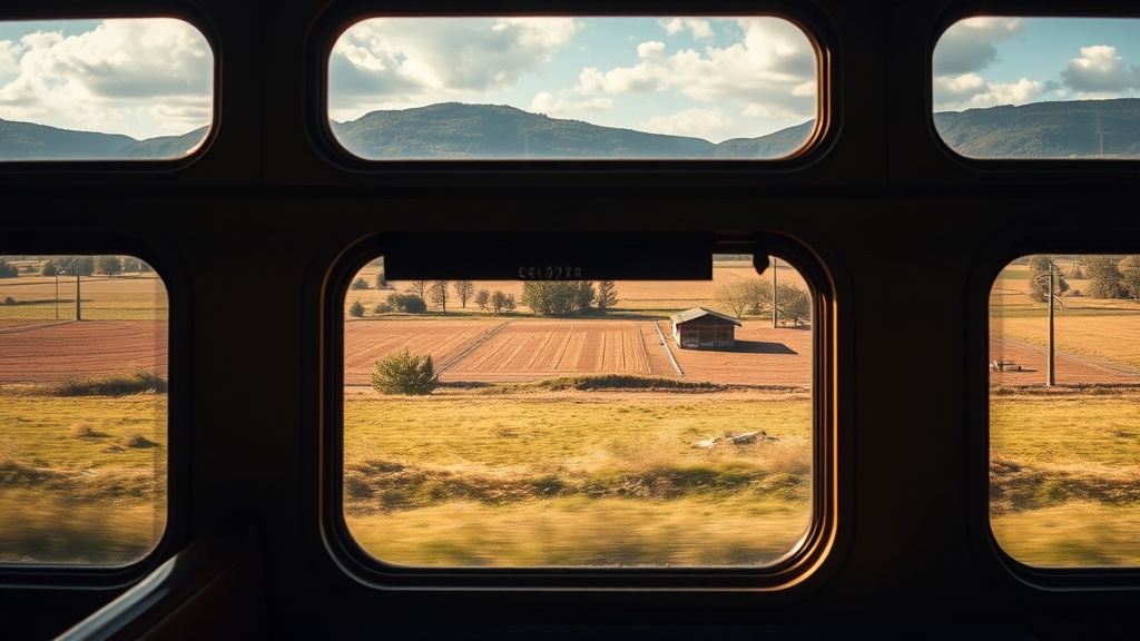 Why Train Windows Still Frame the Most Honest Views of Rural Europe