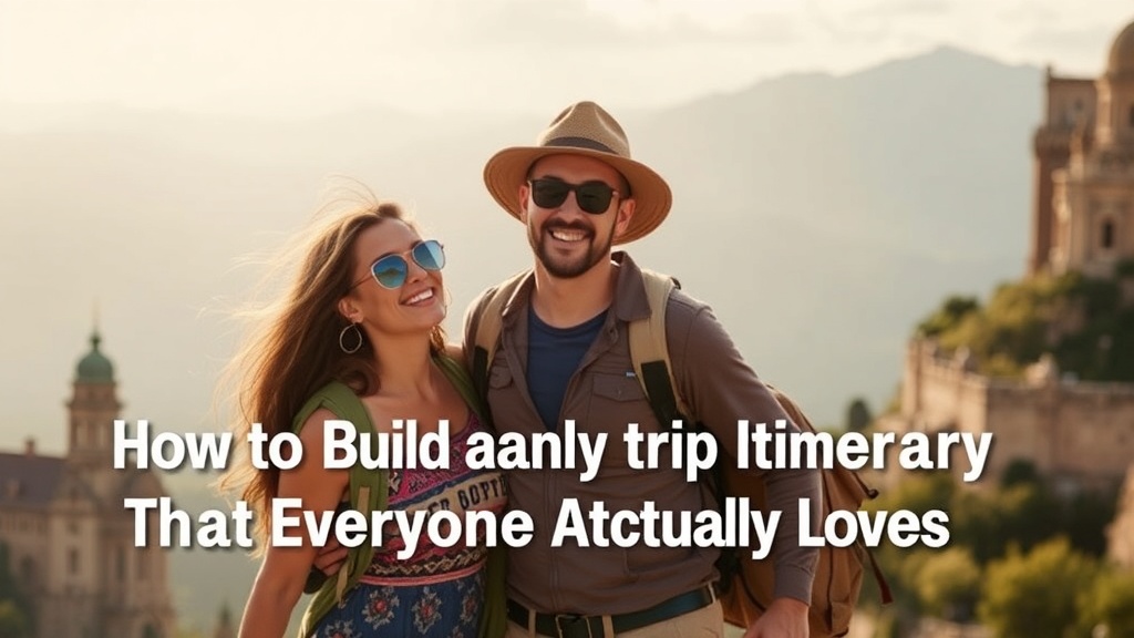 How to Build a Family Trip Itinerary That Everyone Actually Loves