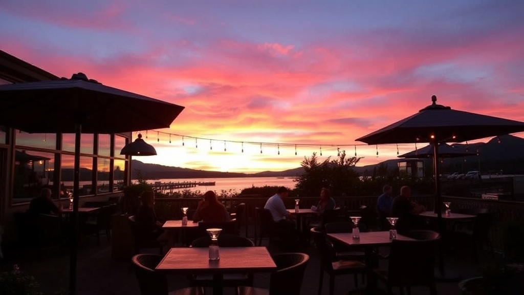 Sunset Views and Local Sips at Courtenay's Best Patio Spots