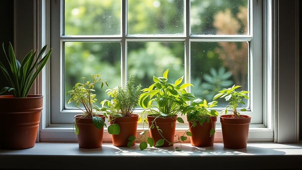 Building a Small Indoor Herb Garden on Your Windowsill