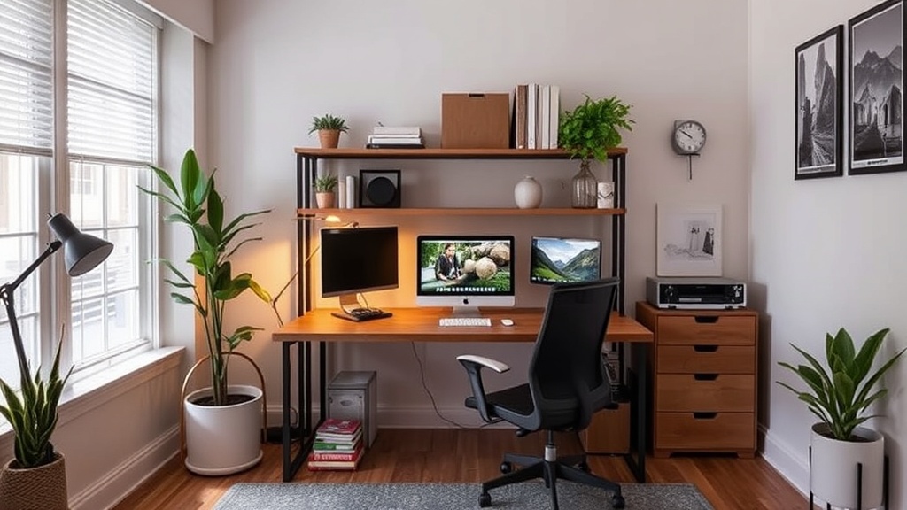 Setting Up a Productive Home Office in a Small Space