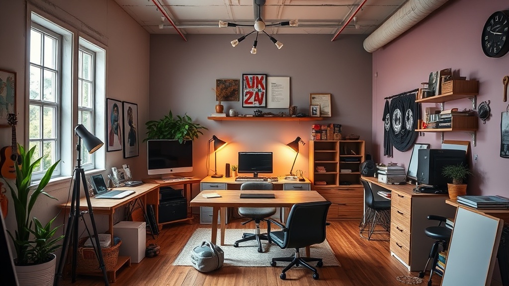 Building a Functional Studio Space on a Budget