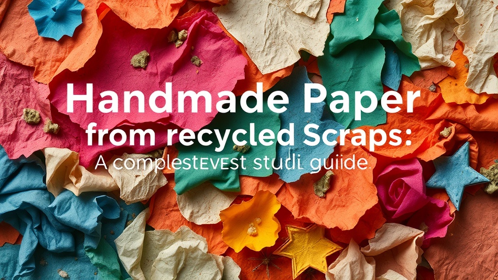 Handmade Paper from Recycled Scraps: A Complete Studio Guide