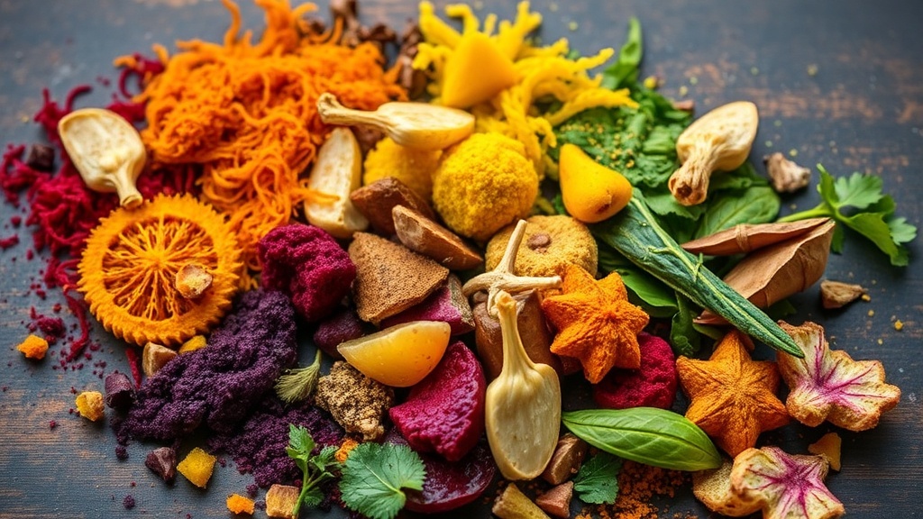 Mixing Natural Pigments from Kitchen Scraps