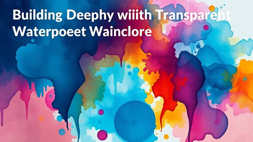 Building Depth with Transparent Watercolor Glazing