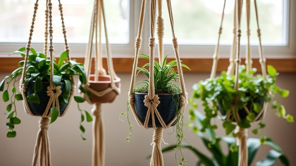 DIY Macrame Plant Hangers: Create Boho Home Decor in One Afternoon